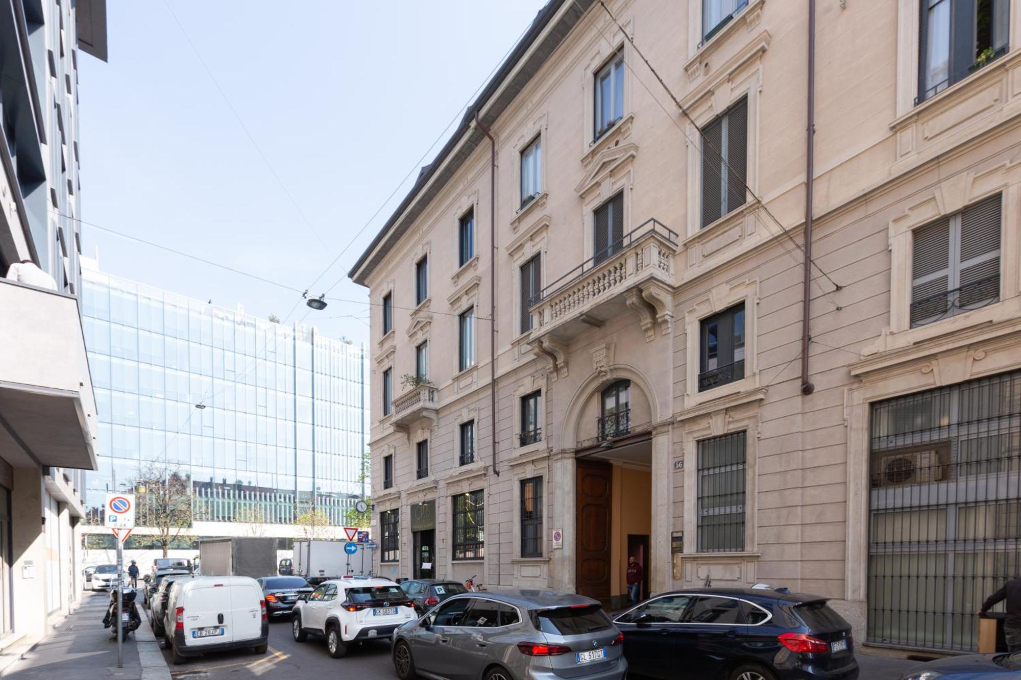 Ferienwohnung Porta Garibaldi Antique Charm Mailand Exterior foto